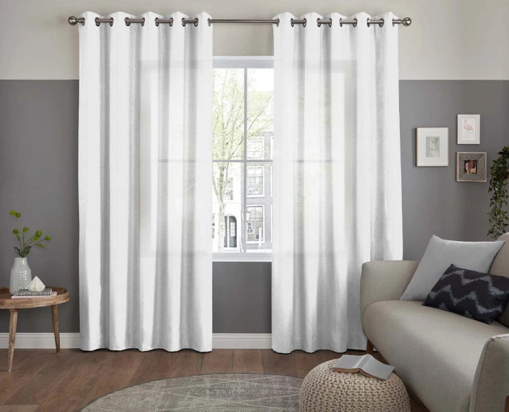 Sheer Eyelet Curtains